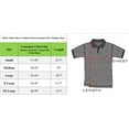 thumbnail image 2 of Men's Short Sleeve Slim-Fit Printed Pique Polo Shirts, 2 of 2
