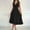 001 Black, variant on Women's Sleeveless Wrap V Neck Dress Casual A-Line Flowy Mid Long Maxi Dresses