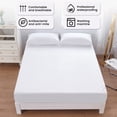 thumbnail image 5 of Waterproof Mattress Protector,Mattress Cover Protector, Smooth Top Mattress Protector for Kids, Breathable Skin Friendly and Noiseless Fitted Sheet,Polyester,Full Size, 5 of 10