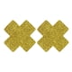 thumbnail image 1 of Cubre Pezones Desechables Qarigey Dorado Profundo 1 Par, 1 of 5