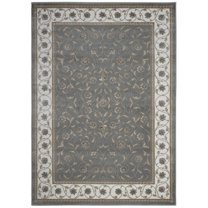 Radici Usa Pisa Area Rug 3743 Traditional Green Loops Scrolls  Floor Decor Modern Carpet
