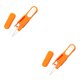 thumbnail image 2 of Yuarrent Tijeras de hilo de pescar, tijeras de coser, herramientas para exteriores, accesorios profesionales, mango de Camping para el hogar, cubierta de Naranja 2piezas Yuarrent CBP311783, 2 of 6