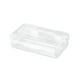 thumbnail image 2 of Estuche de Plástico para Lápices, de Gran Capacidad, Transparente, con Tapa a Presión, Apilable y Elegante, para Guardar Suministros de Oficina., 2 of 4