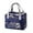 Navy, variant on Japanese Style Lunch Bag Cloth Aluminum Foil Insulated Lunch Picnic Bag For Travel Insulated Lunch Bag