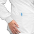 thumbnail image 5 of Women's Zip Front GT 4FLEX Warm-Up Scrub Jacket-White-X-Large, 5 of 6