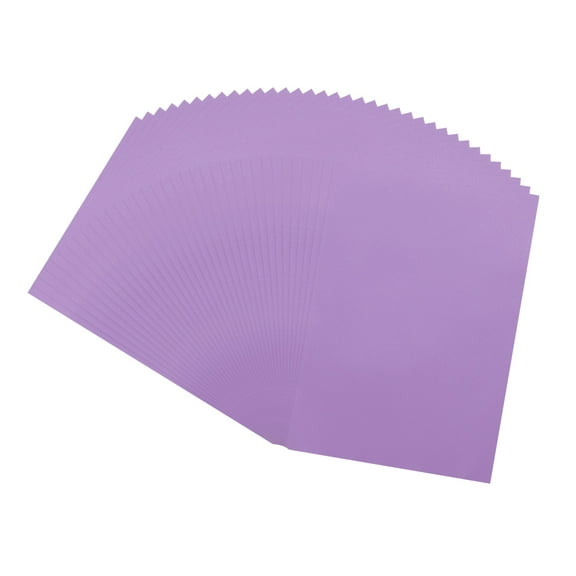 Uxcell Colored Vellum Paper, 50 Sheet Purple 5" x 7" Printable Vellum Paper