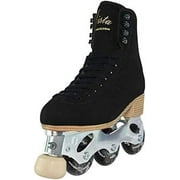 Jackson Atom Inline Roller Skates - Vista Skate Package 500 (Black, Size 7)
