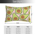 thumbnail image 2 of Easygdp Cute Avocado for Soft Pillow Case Pillow Protectors,Perfect for Sleeping (Pillow Core Not Included)-14"x20", 2 of 6