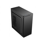 DIYPC DIY-S05-BK Black USB3.0 Steel ATX Mid Tower Computer Case, 3 x120mm Black Fan (2 x front, 1x Rear Pre-Installed)