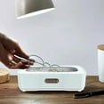 thumbnail image 3 of Professional Ultrasonic Jewelry Cleaner 400mL Portable Stainless Steel Cleaner with, 3 of 8
