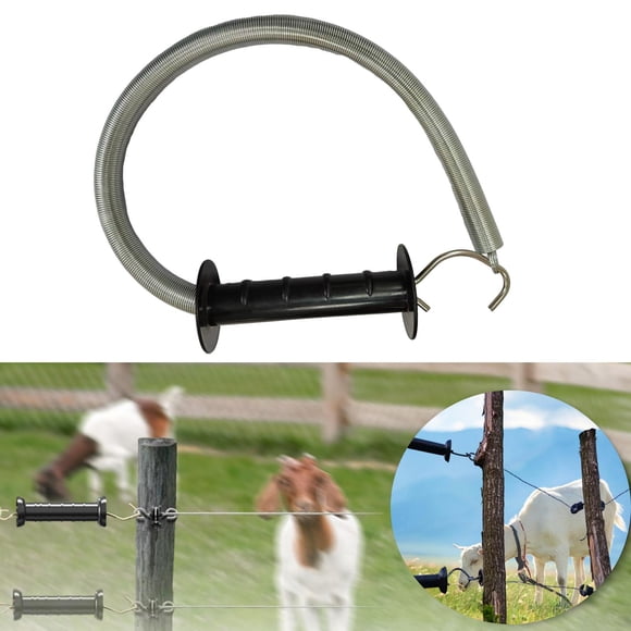 Kit de puerta de cerca eléctrica, manija de puerta de repuesto, profesional, fácil instalación Sin aislante