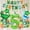 number 5 set, variant on Amandir Dinosaur 6th Birthday Party Decorations for Boys Girl, Foil Green Star Number 6 Dinosaur Balloons with Hat Happy Birthday Banner Hanging Swirls for Dino Baby Shower Kids Party Supplies