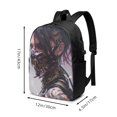 thumbnail image 3 of Mortal Kombat Laptop Backpack, Daypack Backpack For Work College, Extra Large Travel Backpack, Computer Backpack With Usb Port, 17x12x6.5 Inch Book Bag, 3 of 9