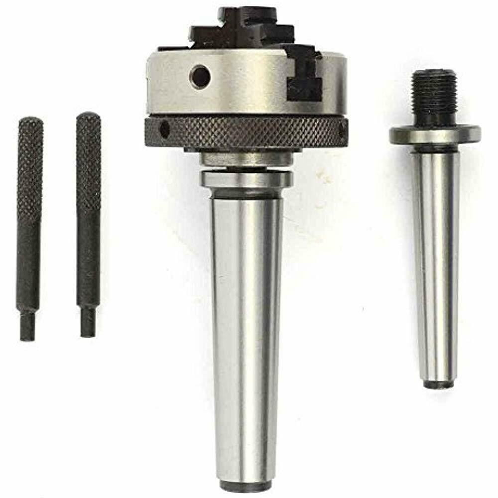 ALC5491 Mini Lathe Chuck 2 Inch Diameter With MT1 And MT2 Shank Power