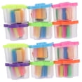 thumbnail image 4 of BEADCEST 12 Boxes of Children Clay Toy for DIY Crafts Assorted Color Molding Clay Kit, 4 of 8