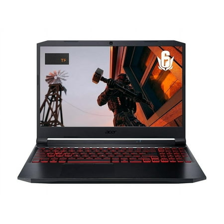 acer Newest Nitro 5 Premium Gaming Laptop: 15.6" FHD 144Hz IPS Display, Intel Gaming H Core i5-10300H, 8GB RAM, 1TB SSD+1TB HDD, GeForce RTX 3050, WiFi-6, Backlit-KYB, DTSX, Cool Tech, Win10H, TF