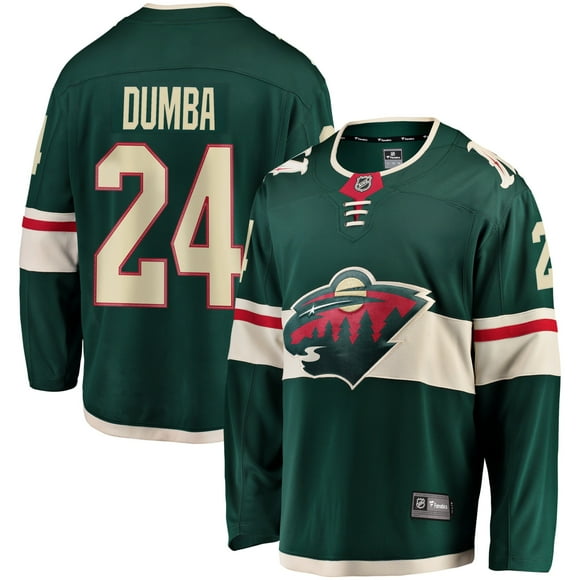 Matt Dumba Minnesota Wild NHL Fanatics Breakaway Home Jersey, Large