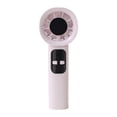 thumbnail image 2 of weibbin Handheld Mini Electric Fan Cream Wind High Speed Infinitely Adjustable Speed Portable Outdoor Small Fan, 2 of 7