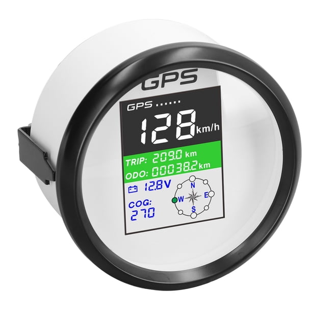 Medidor de velocidad GPS, velocímetro GPS de 85 mm, velocímetro GPS con nudo, velocímetro GPS, confiable y duradero