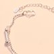 thumbnail image 3 of 2 Pulseras De Cadena, Joyería Elegante Y Delicada Para La Oficina, Madre, Estrellas Pequeñas, 3 of 4
