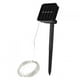 thumbnail image 2 of Cadena de luz con energía solar de chips de 100 LED para decoración de fiestas de festivales de jardín 10 m, 2 of 8