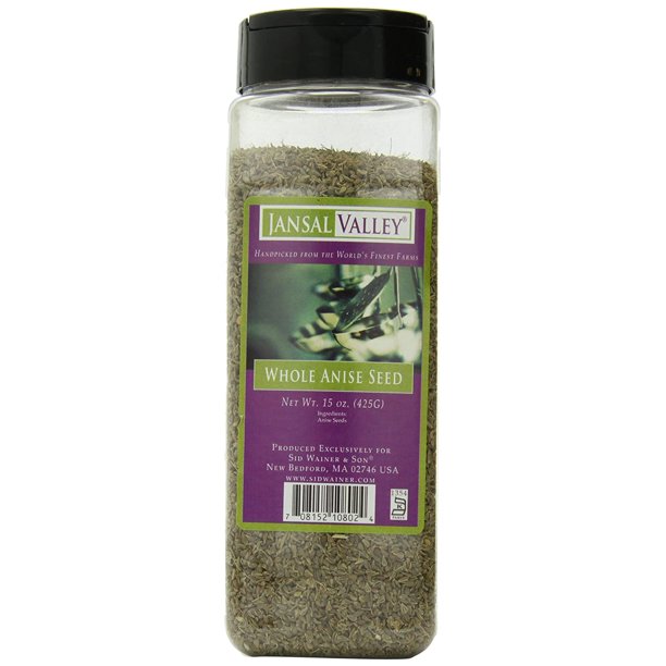 Jansal Valley Whole Anise Seed, 15 Ounce