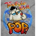 thumbnail image 2 of Airbrushed Tootsie Roll Pop Mascot Crewneck T Shirts Boy Girl Teen Brisco Brands L, 2 of 6
