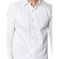 thumbnail image 3 of Camisa Hombre Casual Formal Slim Fit Vestir Moda Elegantes, 3 of 4