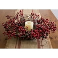 thumbnail image 2 of DII Christmas Wreath Holiday Decoration, 20" Diameter, Frosted Berry, 2 of 3