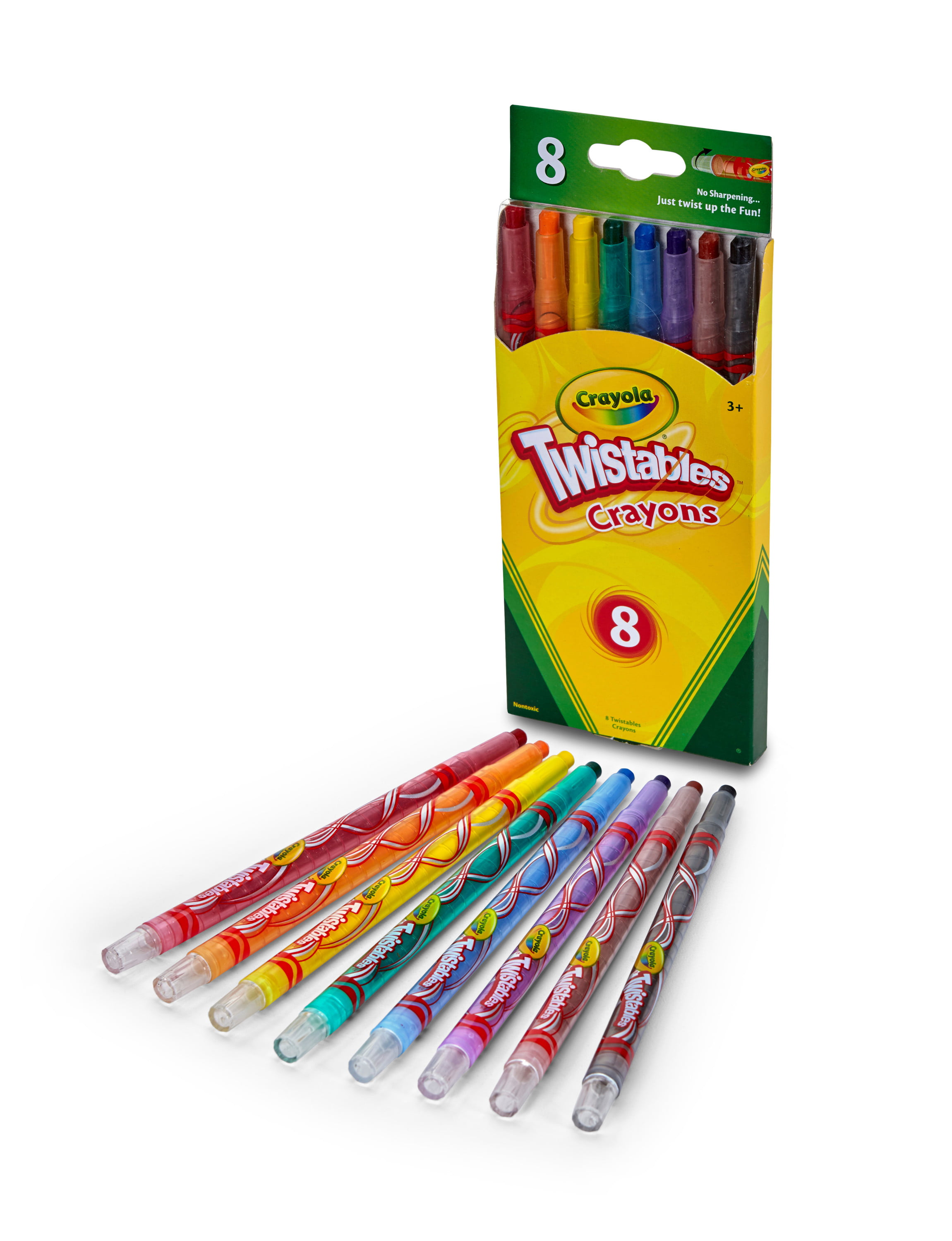 Crayola Twistable Crayola Crayons, Non Toxic, 8 Ea 