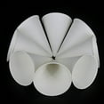 thumbnail image 4 of Inteprter Paquete de 250 vasos de papel en forma de cono a prueba de fugas contenedor de almacenamiento de agua potable frutas vasos de helado Mostrada, 4 of 6