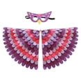 thumbnail image 4 of Máscara de alas para niños, disfraz de cosplay, disfraz infantil para fiesta, accesorios de fotos de Halloween Estilo F, 4 of 6