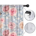 thumbnail image 4 of Blackout Kids Curtains,Pioneer Flower Floral Print Pattern Childrens Insulated Curtains Set Of 2,Bedroom Essentials,Toddler Room Decor 42"x84", 4 of 5