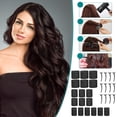 thumbnail image 4 of Fiudx Rizador de Flequillo, Rizador Autoadhesivo Portátil, Herramientas para El Cabello Sin Calor, Accesorios para Ondas Suaves y Naturales, Ideal para Viajes y Exteriores, Apto para Todo Tipo de Cab, 4 of 6