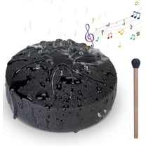 Rain Drum for Outside, Upgraded Non Waterlogging Rain Drum for Outside Garden when It Rains, 3 Inches 6 Notes Steel Tongue Drum Rain Chime, Mini Outdoor Rain Drum Instrument