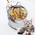 thumbnail image 5 of Bol Surélevé en Acier Inoxydable pour Animaux de Compagnie, Design Antirouille pour l'Hydratation et la Restauration, Adapté pour une Utilisation Intérieure et un Nettoyage Facile, 5 of 5