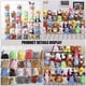 thumbnail image 5 of KAKOWELY 12 llaveros colgantes de animales de peluche pequeños (estilo mixto), 5 of 5