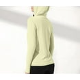 thumbnail image 6 of yillto Women's Sun Protection Hoodie Lightweight Athletic Jacket Full Zip Long Sleeve with Pockets Hiking, 6 of 6
