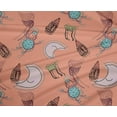 thumbnail image 4 of oneOone Polyester Lycra Peach Fabric Baby Feeder|Moon & Cartoon Sheep Kids Sewing Fabric By The Yard Printed Diy Clothing Sewing Supplies 56 Inch Wide, 4 of 4