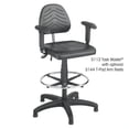thumbnail image 3 of Scranton & Co Chaise de Bureau de Luxe Gris Foncé/chaise de Dessin, 3 of 3