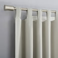 thumbnail image 3 of Sun Zero Brant Energy Saving Blackout Tab Top Curtain Panel, 40"X95", Pearl, 3 of 9
