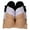 6844pai, variant on 6 Packs Pushup Underwired Gentle Push Up Bra B and C Cup 38C (4392wal)