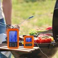thumbnail image 2 of Wireless Meat Thermometer with 4 Probes, 100m Long Range, LCD Backlight Display, Countdown Timer, Temperature Alarm, Digital Remote Grill Thermometer for BBQ Kitchens, 2 of 8