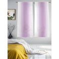 thumbnail image 2 of Purple Ombre Sheer Curtains for Living Room Bedroom Farmhouse Stripes Modern Art Sheer Curtains 63 Inch Long 2 Panels Set Light Filtering Curtain Window Treatments Drapes for Dining Room, 2 of 6