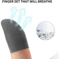 thumbnail image 4 of Newseego Mobile Game Controller Finger Sleeve Sets [6 Pack],Smooth Thin Anti-Sweat Breathable Full Touch Screen, 4 of 5