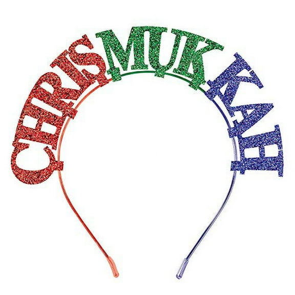 Chrismukkah Headband | Multicolor | 1pc