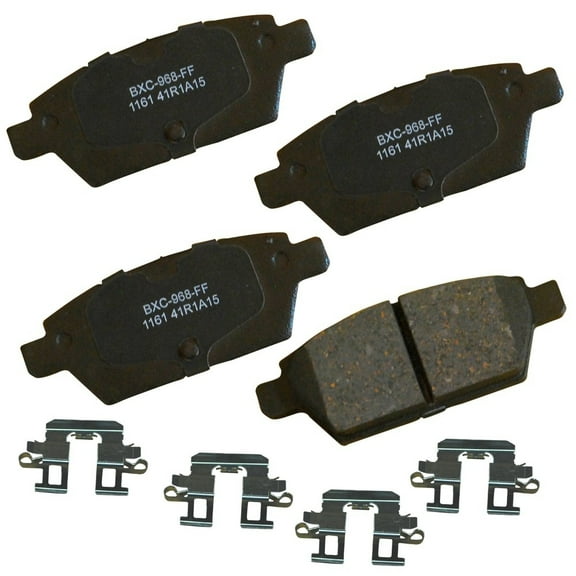 Bendix Brakes Disc Brake Pad Set Fits select: 2006-2012 FORD FUSION, 2006-2011 MAZDA 6