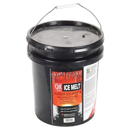 Milazzo Industries 30040 40 lbs Pail Quick Joe Calcium Ice Melter Pellets