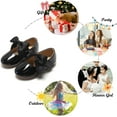 thumbnail image 5 of Toddler Little Girl Princess Dress Shoes-Mary Jane Flats for Girl Party School Shoes., 5 of 6