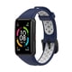 thumbnail image 3 of Compatible Con Huawei Band 6 / Honor Band 6 Tpu Correa De Reloj Impermeable Correa De Repuesto De Doble Color Vogacara EL017268-10, 3 of 5